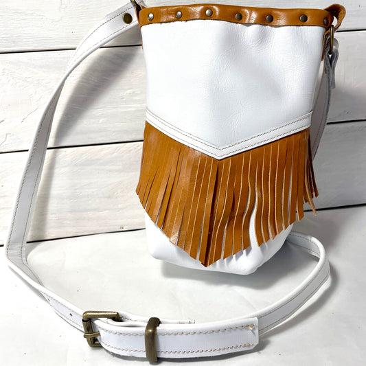 MINI APACHE Blanc/Marron