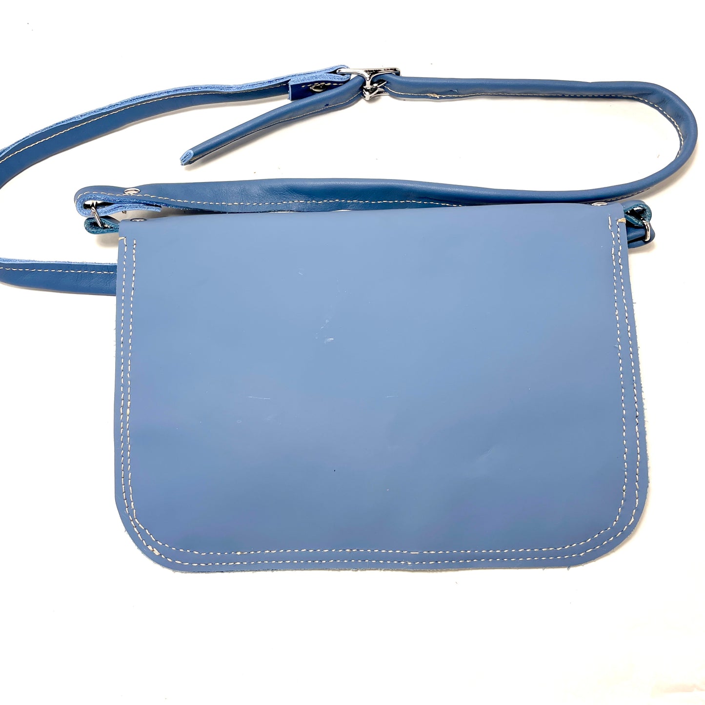 MINI SAC BLEU GLACIER/BRONZE
