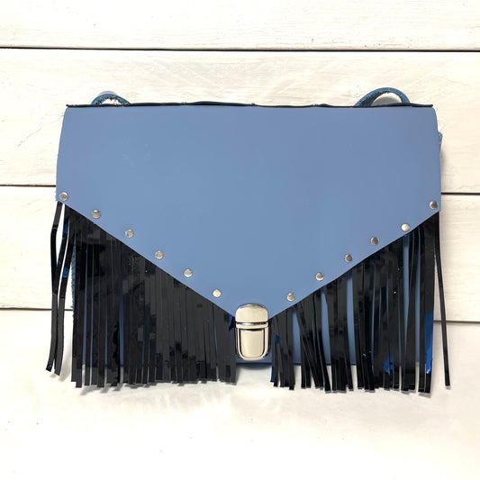 CHEYENNE Bleu glacier/Noir vernis