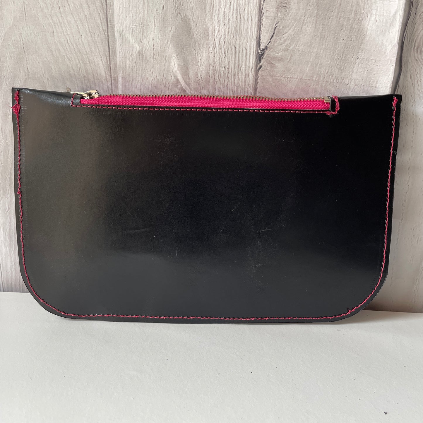 POCHETTE NOIR LISSE